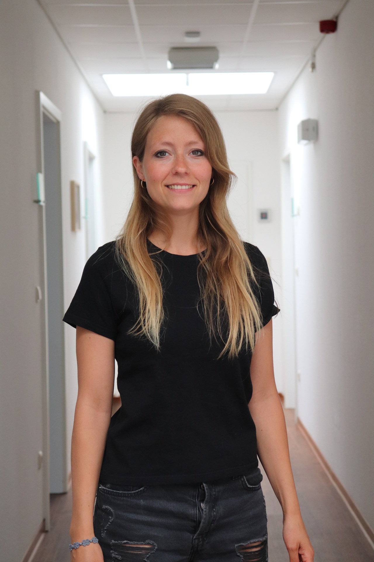 Porträt Carolina Wehrmann, Co-Geschäftsführerin der Splitbot GmbH.